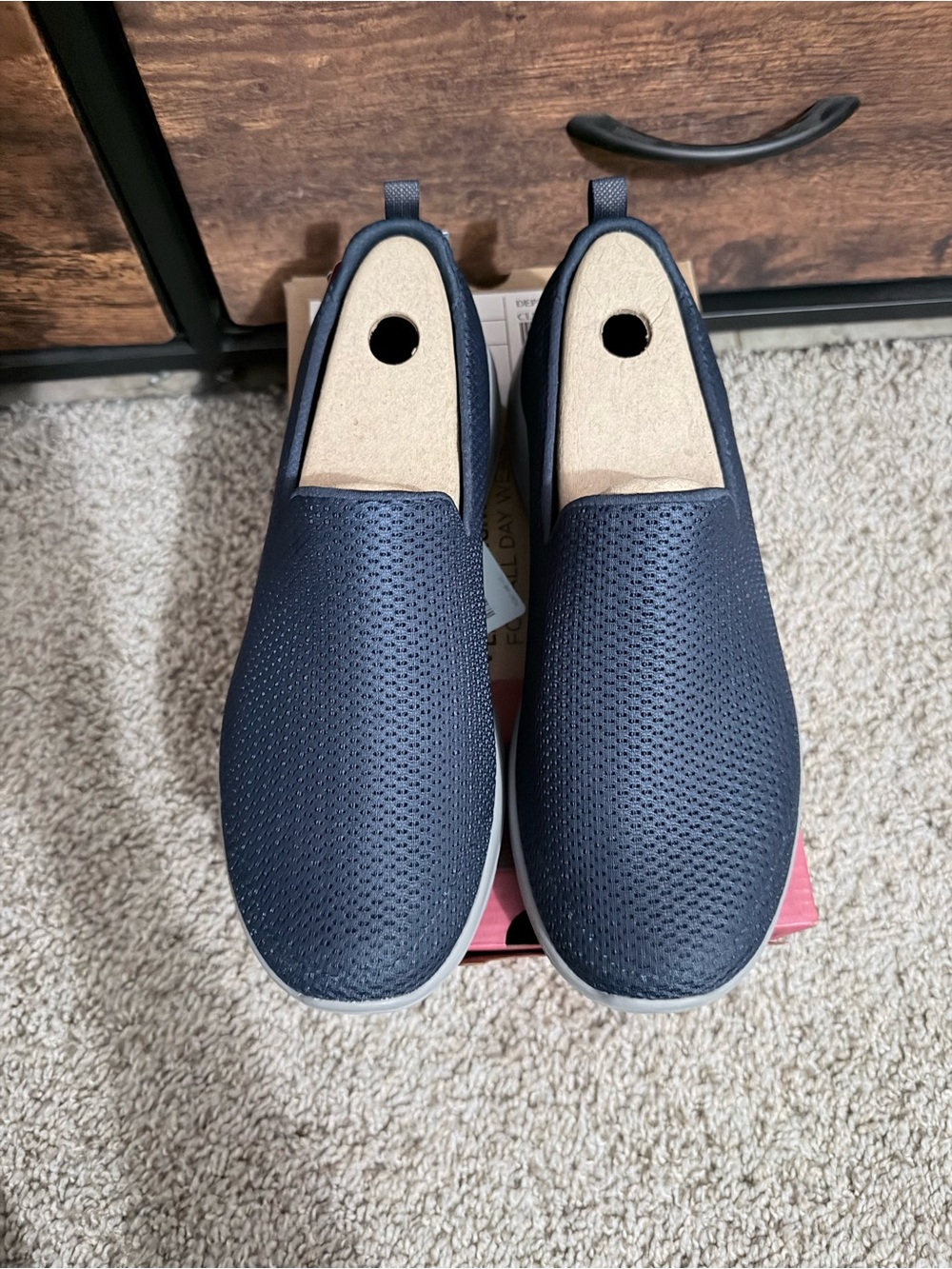 Skechers Women's Navy Slip-On Athletic Sneakers